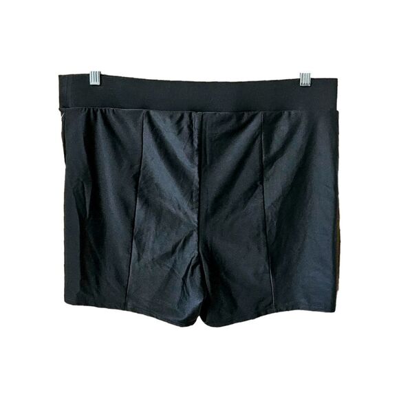 TORRID Pink Rainbow Bakini Top With Matching Black RETRO CHIC Short Set. 2X - Picture 10 of 16